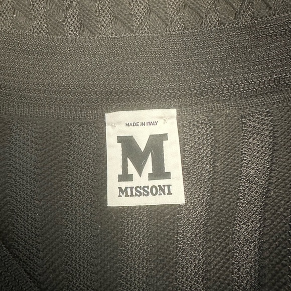Missoni Black Knit Mini Dress - Picture 4 of 5